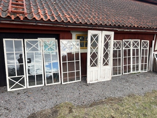 Glasveranda, finns på Överjärva Byggnadsvård